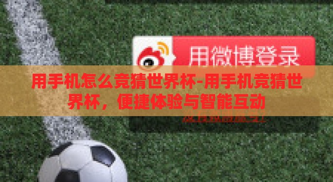 用手机怎么竞猜世界杯-用手机竞猜世界杯,便捷体验与智能互动 用手机怎么竞猜世界杯-用手机竞猜世界杯,便捷体验与智能互动